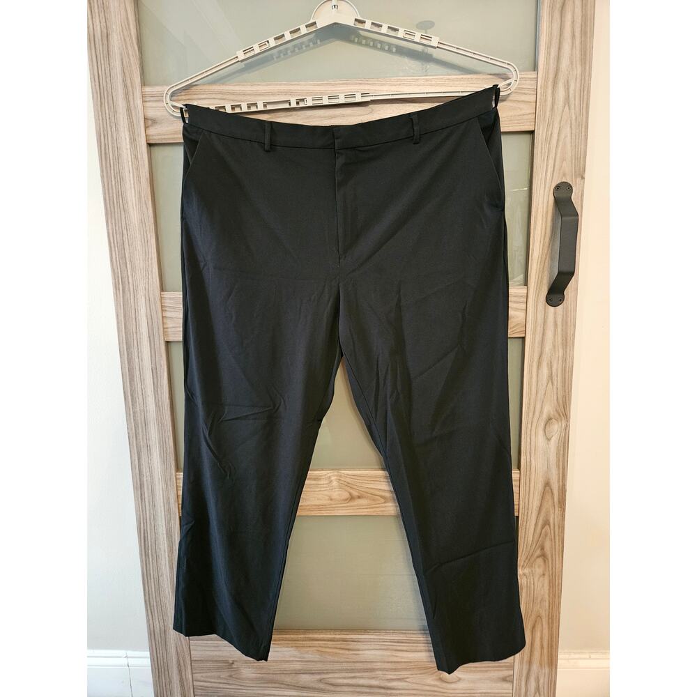 Big & Tall Van Heusen 46x32 Dress Pants Men Dark Gray Excellent